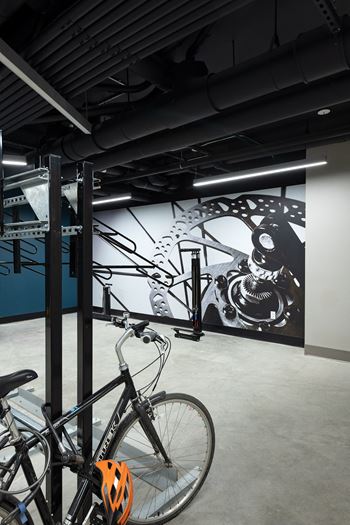 Bike Storage Available at Kinley West LA, Los Angeles
